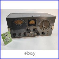 Vintage Hallicrafters Sky Champion S-20R Shortwave Tube Radio Parts/Repair