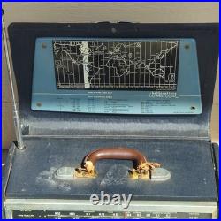 Vintage Hallicrafters World-Wide TW-1000 8-Band Tube Radio Works