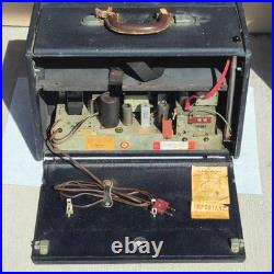 Vintage Hallicrafters World-Wide TW-1000 8-Band Tube Radio Works