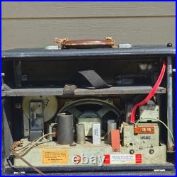 Vintage Hallicrafters World-Wide TW-1000 8-Band Tube Radio Works