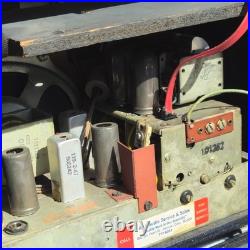 Vintage Hallicrafters World-Wide TW-1000 8-Band Tube Radio Works