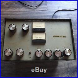 Vintage Ham Radio Maerick 250 Tube Base Linear Amplifier