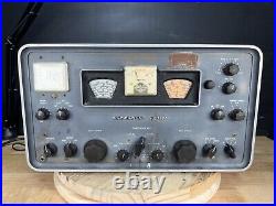 Vintage Hammarlund HQ-180 Shortwave Tube Ham Radio Receiver Untested