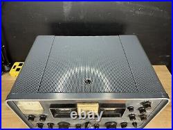 Vintage Hammarlund HQ-180 Shortwave Tube Ham Radio Receiver Untested
