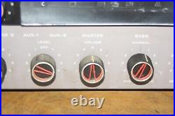 Vintage Harman Kardon CA65 Commander Tube Radio Receiver Powers Up Lights Up