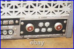 Vintage Harman Kardon CA65 Commander Tube Radio Receiver Powers Up Lights Up