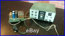 Vintage Heathkit HW-101 Tube Ham Radio Transceiver & HP-23-A Power Supply