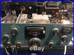 Vintage Heathkit SB-401 HF Transmitter Ham Radio Tubes Light up no power out