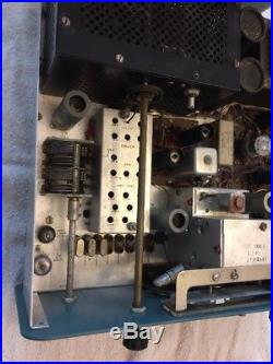 Vintage Heathkit SB-401 HF Transmitter Ham Radio Tubes Light up no power out