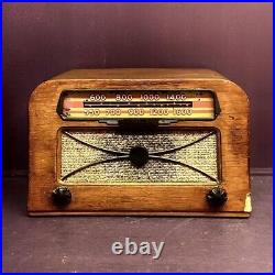 Vintage Hoffman Blank tube radio USA B302 115volts-AC-DC Available W11.8×H7.4 in
