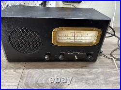 Vintage Hollywood ElectronicShortwave Tube Radio Receiver 1950s Ham
