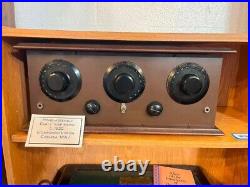Vintage Home Assembly Early Tube Radio 1922 Components From Chelsea MA