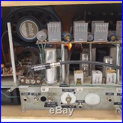 Vintage Home-Made Custom FM/AM Tuner Stereo Radio AUX Vacuum Tube Receiver
