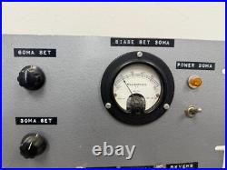 Vintage Homebrew Keying Set 60ma & Biase 30mA Tube Control Ham Radio Equipment Vintage Homebrew Keying Set 60ma & Biase 30mA Tube Control Ham Radio Equipment