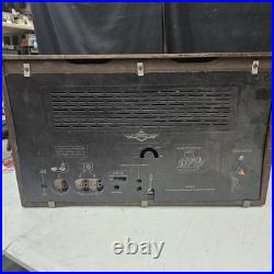 Vintage Imperial Tube Tabletop Radio Shortwave J-49 W Stassfurter Licht