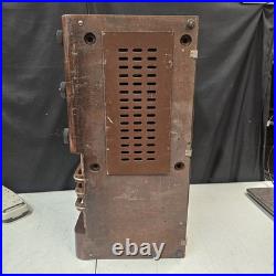 Vintage Imperial Tube Tabletop Radio Shortwave J-49 W Stassfurter Licht