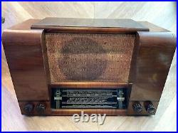 Vintage Invicta Model 31 1940s Tube Valve Radio, Spares/Repair / Prop Retro Vtg