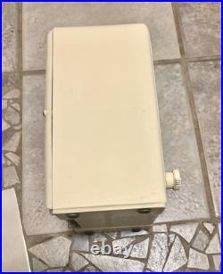 Vintage Ivory Plaskon Emerson Model 108 Miniature Tombstone Radio, Rare