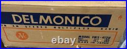 Vintage JVC Delmonico Vacuum Tube Radio Model FMS-413U New In Box