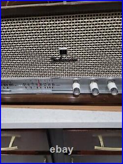 Vintage JVC Delmonico Vacuum Tube Radio Model FMS-413U tested in Box