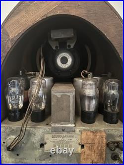 Vintage Jackson Bell Cathedral Swan Tube Radio FOR PARTS and REPAIR Vintage Jackson Bell Cathedral Swan Tube Radio FOR PARTS and REPAIR