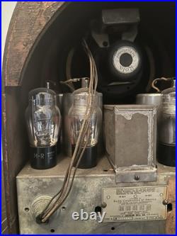 Vintage Jackson Bell Cathedral Swan Tube Radio FOR PARTS and REPAIR Vintage Jackson Bell Cathedral Swan Tube Radio FOR PARTS and REPAIR
