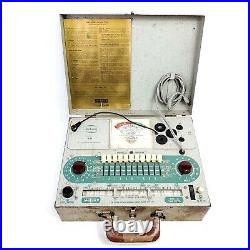 Vintage Jackson Model 49 Vacuum Tube Tester For Radios Test Equipment Works