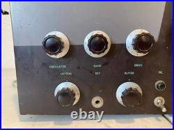 Vintage Johnson Viking II HF tube Transmitter Ham Radio