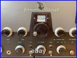 Vintage Johnson Viking II HF tube Transmitter Ham Radio