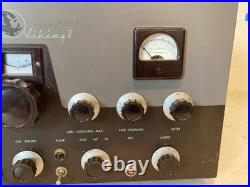 Vintage Johnson Viking II HF tube Transmitter Ham Radio