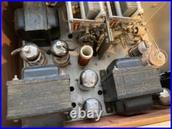 Vintage Johnson Viking II HF tube Transmitter Ham Radio