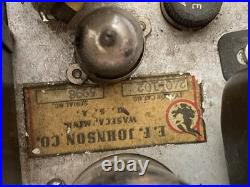 Vintage Johnson Viking II HF tube Transmitter Ham Radio