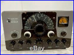 Vintage Johnson Viking Ranger Vintage Tube Ham Radio Transmitter Untested
