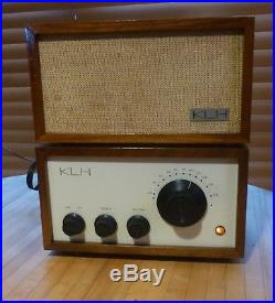 Vintage KLH Model Eight 8 FM Tube Radio RESTORED MCM