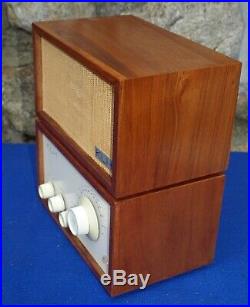 Vintage KLH Model Eight 8 FM Tube Radio RESTORED MCM