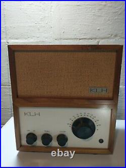 Vintage KLH Model Eight Tube Radio AND KLH Model Eight Speaker, Working