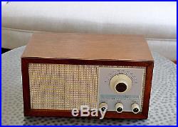 Vintage KLH Model TWENTY-ONE 21 Radio Antique Works Perfect See Video