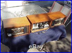 Vintage! KLH model 8 FM radio with speaker & extension speaker