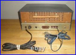 Vintage KNIGHT STAR ROAMER 5 Band Shortwave Radio Tube Receiver POWERS ON