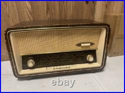 Vintage Korting Tube Radio AM FM SW LW Wood Case West Germany