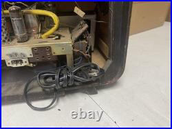 Vintage Korting Tube Radio AM FM SW LW Wood Case West Germany