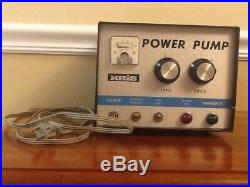 Vintage Kris Power Pump Tube Amateur Radio HF Linear Amplifier