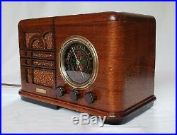 Vintage LaSalle (Clinton) AM/SW Tube Radio (1936) RARE & BEAUTIFULLY RESTORED