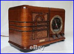 Vintage LaSalle (Clinton) AM/SW Tube Radio (1936) RARE & BEAUTIFULLY RESTORED