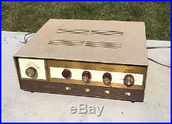 Vintage Lafayette A-250 amp amplifier receiver pre amp tube radio