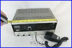 Vintage Lafayette Comstat 25B 23 Channel CB Transceiver Tube Radio with Microphone