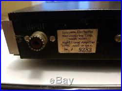 Vintage Lafayette HA-250 Mobile Linear Tube Amplifier CB Ham Radio