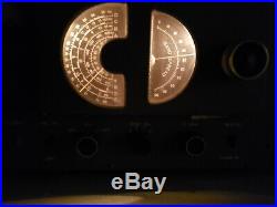 Vintage Lafayette HE-10 Communications Receiver Tube Radio & HE-48 Speaker