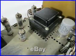 Vintage Lafayette Tube LA-55 mono Amplifier Radio