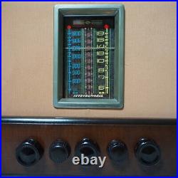 Vintage Large Tube Radio, Fully Restored & Functional, Antique Nostalgic Sound Vintage Large Tube Radio, Fully Restored & Functional, Antique Nostalgic Sound